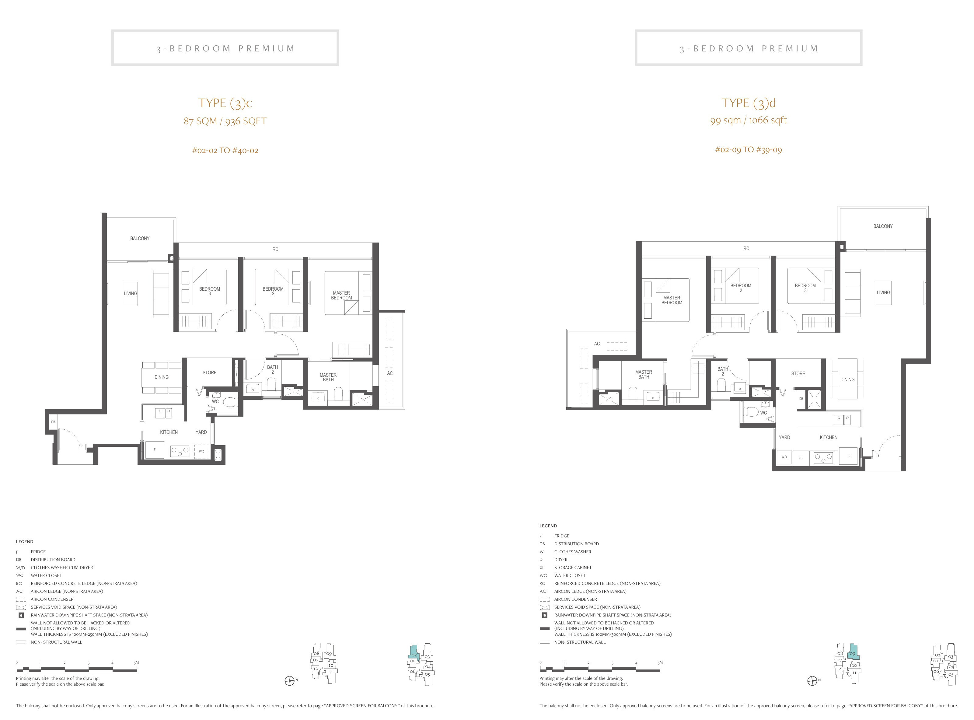 Penrith 3 Bedroom 3 Bedroom floor plan