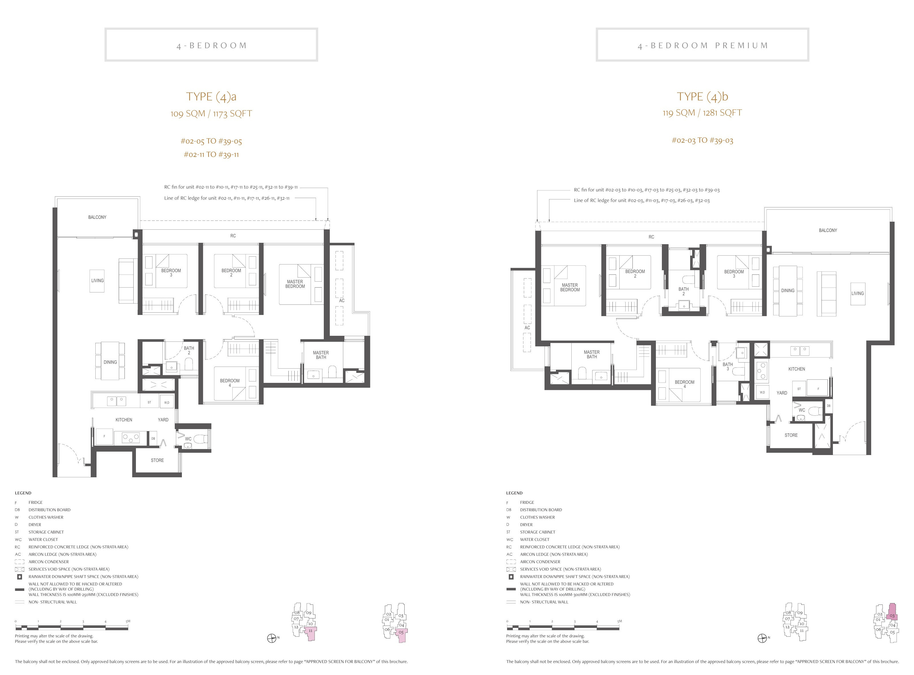 Penrith 4 Bedroom 4 Bedroom Premium floor plan